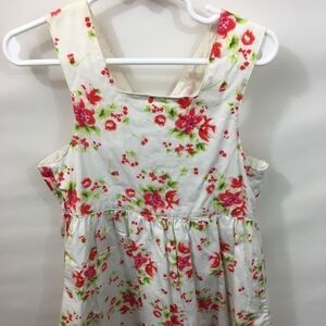 c.c. bates Girls Dress 4T criss cross back NWOT